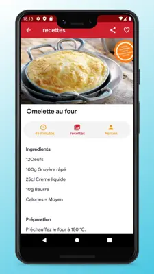 French Cuisine Recipes and Food android App screenshot 4